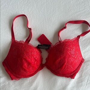 Victoria’s Secret Red Lace Bra